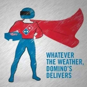 Domino's Pizza - a man dressed as a superhero - Pizza Near Me - Kamloops, British Columbia Domino's Pizza - a man dressed as a superhero - Pizza Near Me - Kamloops, British Columbia