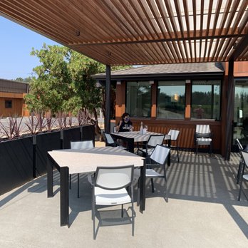 Bread & Butter Wines Tasting Room - Lovely outdoor seating area, lots of vineyards surrounding. - Wine Tasting Room Near Me - Napa, California