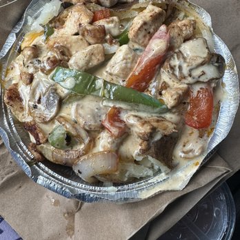 The POT - Baked Potato Bar - The Meat Pot with chicken. - American Near Me - Dallas, Texas