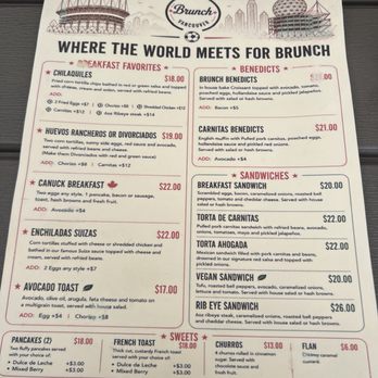 Brunch - menú - Breakfast & Brunch Near Me - Vancouver, British Columbia Brunch - menú - Breakfast & Brunch Near Me - Vancouver, British Columbia