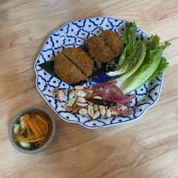 Nua Thai Kitchen - Sai Oua Croquette during soft opening. - Thai Near Me - Oakland, California Nua Thai Kitchen - Sai Oua Croquette during soft opening. - Thai Near Me - Oakland, California