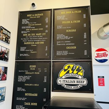 Al's Beef - Menu - Sandwiches Near Me - Chicago, Illinois Al's Beef - Menu - Sandwiches Near Me - Chicago, Illinois
