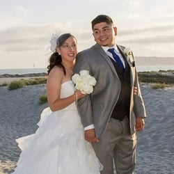 Coronado Beach Weddings - Photo by the bride and her friends (TJV Productions)