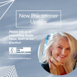 Center For Healthy Living - Sheila Haire, Registered Massage Therapist offers cranio sacral and reiki in addition to traditional massage therapy
