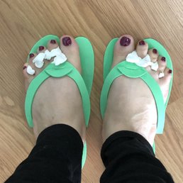 Pedicure done