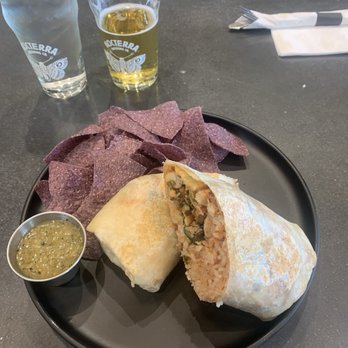 Nocterra Brewing - Burrito made fresh. Very large - Brewpubs Near Me - Columbus, Ohio