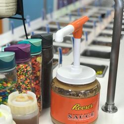 SMYLE Yogurt Bar - Reese's Peanut Butter sauce!