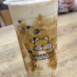 Brown sugar boba milk tea Brown sugar boba milk tea