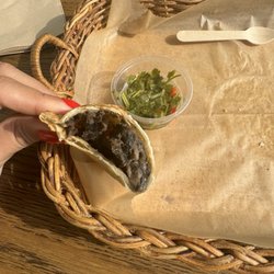 MyRoots Juice Bar & Kitchen - Black Beans Empanada