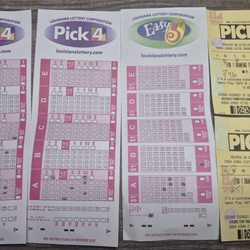 Murphy USA - These are the playslips and replay tickets I played $10 but ended up being $9