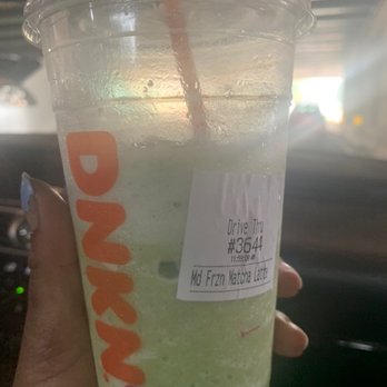 Dunkin' - Frozen Matcha Latte - Donuts Near Me - Sandy Springs, Georgia Dunkin' - Frozen Matcha Latte - Donuts Near Me - Sandy Springs, Georgia