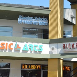 Russian School of Mathematics - Sunnyvale - RSM is on the 2nd floor above Ricardo's. Entrance is in the back, around left of the piano school.