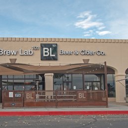 Brew Lab 101. Front façade. Brew Lab 101. Front façade.