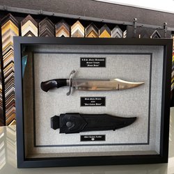 Bellingham Frameworks - Hinged front shadow box.
