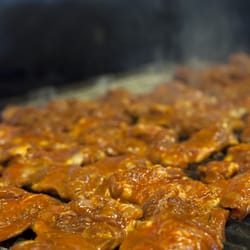 Mashiso Asian Grille - Our most popular protein option...Mashi chicken on the charbroiler!