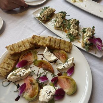 Bedford House Pgh - Burrata and goat cheese tartine - American Near Me - Pittsburgh, Pennsylvania Bedford House Pgh - Burrata and goat cheese tartine - American Near Me - Pittsburgh, Pennsylvania