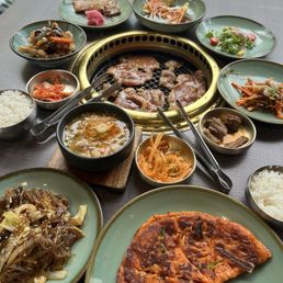 Lunch set for 2 - congee not pictured! Lunch set for 2 - congee not pictured!