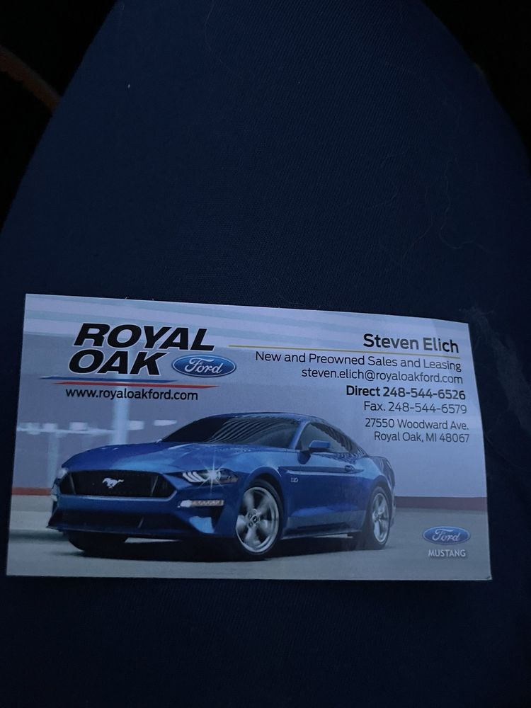 ROYAL OAK FORD