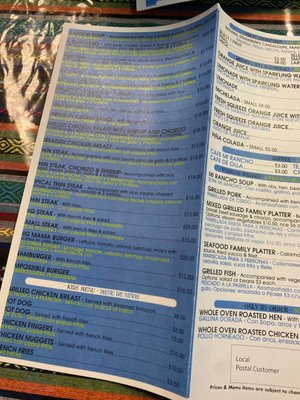 Menu photo 2 Antojitos Mi Rancho Haverstraw, NY