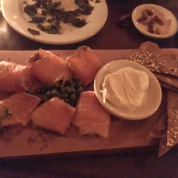 Blueprint - House cured fish plate. So good! - Cocktail Bars Near Me - Brooklyn, New York