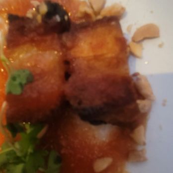 Manchego - Membrillo glazed pork belly, marcona almonds - Spanish Near Me - Santa Monica, California Manchego - Membrillo glazed pork belly, marcona almonds - Spanish Near Me - Santa Monica, California