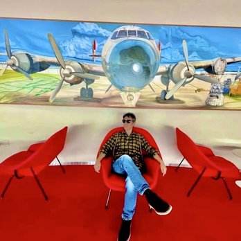 TWA Hotel - Just chilling - Hotels Near Me - New York, New York TWA Hotel - Just chilling - Hotels Near Me - New York, New York