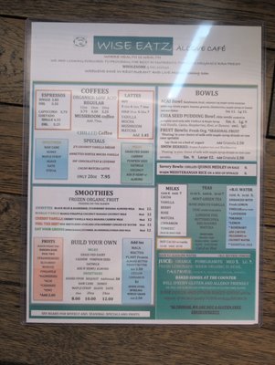 Menu photo 2 Wise Eatz Asheville, NC Menu photo 2 Wise Eatz Asheville, NC