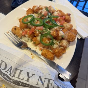 The Brass Tap - Loaded tater tots - Beer Bar Near Me - Modesto, California The Brass Tap - Loaded tater tots - Beer Bar Near Me - Modesto, California
