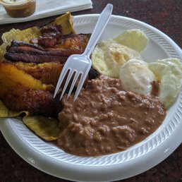Plantain breakfast.