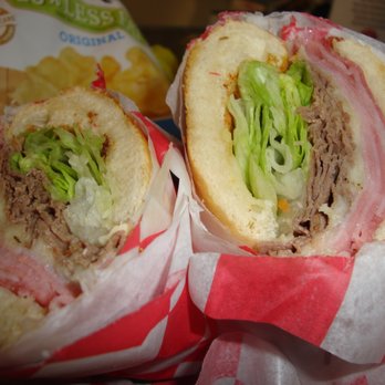 Aurelio's Pizza - Aurelio's Italian Submarine Sandwich, close-up. - Pizza Near Me - Ramsey, Minnesota Aurelio's Pizza - Aurelio's Italian Submarine Sandwich, close-up. - Pizza Near Me - Ramsey, Minnesota