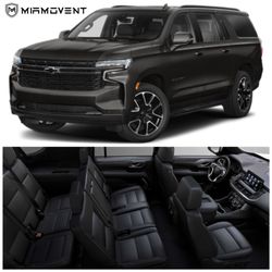 Miamovent - BLACK CHEVROLET SUBURBAN 7 Passengers