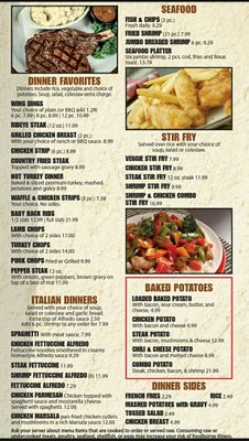 Menu photo 4 Valentino's Diner Detroit, MI