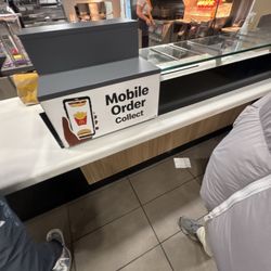 McDonald's - This is the manager that refused me my sauces and refusing my fat friend table service