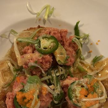 Kansui Ramen - 3 Pieces Spicy Tuna Rice Cake - Ramen Near Me - Westlake Village, California