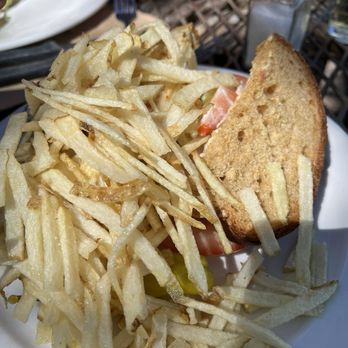 Counter Culture Cafe - Egg salad on whole wheat toast and a side of very strange french fries that got cold before I even started eating them - Breakfast & Brunch Near Me - Santa Fe, New Mexico Counter Culture Cafe - Egg salad on whole wheat toast and a side of very strange french fries that got cold before I even started eating them - Breakfast & Brunch Near Me - Santa Fe, New Mexico