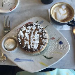 Strawberry soufflé and a cappuccino, best combo at Rise! Strawberry soufflé and a cappuccino, best combo at Rise!
