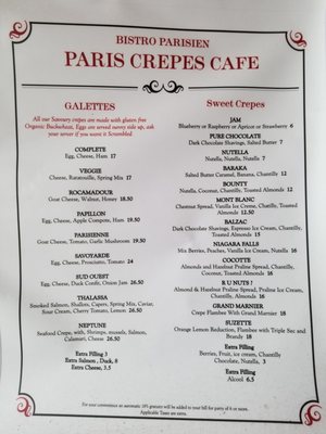 Menu photo 7 Paris Crepes Cafe Niagara Falls, ON Menu photo 7 Paris Crepes Cafe Niagara Falls, ON