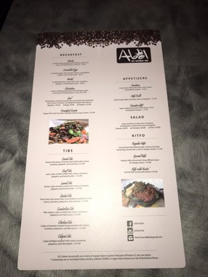 Menu photo 7 Abol Cafe and Restaurant Atlanta, GA