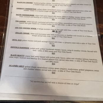Knuckle Sandwiches - Menu - New American Near Me - Augusta, Georgia Knuckle Sandwiches - Menu - New American Near Me - Augusta, Georgia