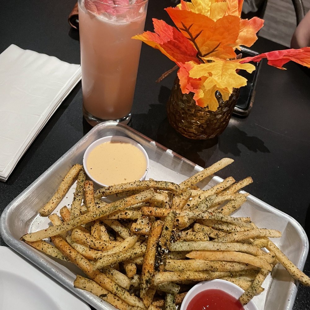 Nomikai - Nori Fries with Seven Spices & Rose Royce - Cocktail Bars Near Me - San Jose, California Nomikai - Nori Fries with Seven Spices & Rose Royce - Cocktail Bars Near Me - San Jose, California