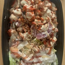 Shah’s Halal Food - Chicken Over Rice Platter