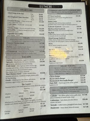 Menu photo 4 Curbside Cafe Vista, CA