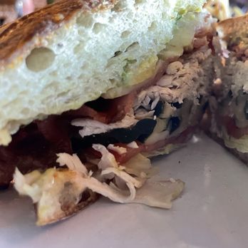 Homegrown Gastropub - Turkey on only 1/2 the sandwich because the meat in the sandwich was crumbling into little pieces. Falling apart more and more as I ate it. - Gastropubs Near Me - Reno, Nevada Homegrown Gastropub - Turkey on only 1/2 the sandwich because the meat in the sandwich was crumbling into little pieces. Falling apart more and more as I ate it. - Gastropubs Near Me - Reno, Nevada