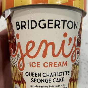 Jeni's Splendid Ice Creams - Pint of Queen Charlotte Sponge Cake (limited flavor) - Ice Cream & Frozen Yogurt Near Me - Gilbert, Arizona