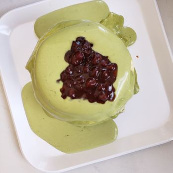 Miss Cheese Tea Cafe - Matcha lover souffle pancakes! Eggy and fluffy. Matcha and red bean goes well with the pancakes! - Bubble Tea Near Me - Pasadena, California Miss Cheese Tea Cafe - Matcha lover souffle pancakes! Eggy and fluffy. Matcha and red bean goes well with the pancakes! - Bubble Tea Near Me - Pasadena, California