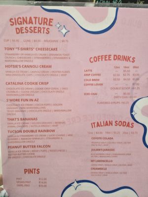 Menu photo 6 Licks Ice Cream & Coffee Tucson, AZ Menu photo 6 Licks Ice Cream & Coffee Tucson, AZ