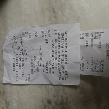 Chuck's Tacos - $10.50 cold burritos sold here. Come and get em! - Tacos Near Me - Upland, California Chuck's Tacos - $10.50 cold burritos sold here. Come and get em! - Tacos Near Me - Upland, California