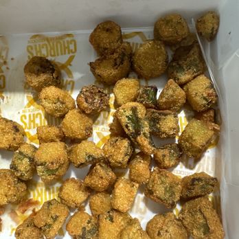 Church's Chicken - Oily burnt refried okra - Fast Food Near Me - Litchfield Park, Arizona Church's Chicken - Oily burnt refried okra - Fast Food Near Me - Litchfield Park, Arizona