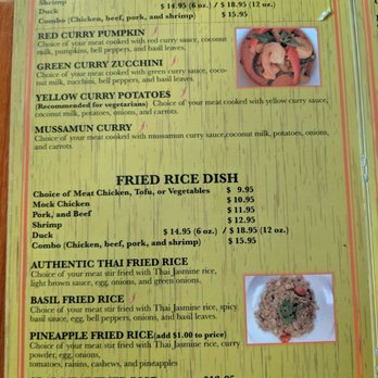 Nida Thai Cuisine - Menu - Thai Near Me - Centerville, Ohio