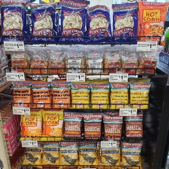 Old Vienna - a display of snacks in a grocery store - Convenience Stores Near Me - Fenton, Missouri